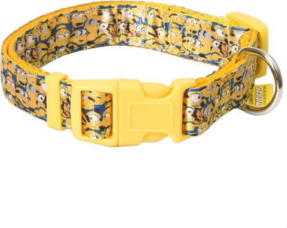 Dog Collar, Medium, Yellow, More than a Minion| Gifts for  Fans and Their Pets | Officially Licensed Pet Product from Universal Studios